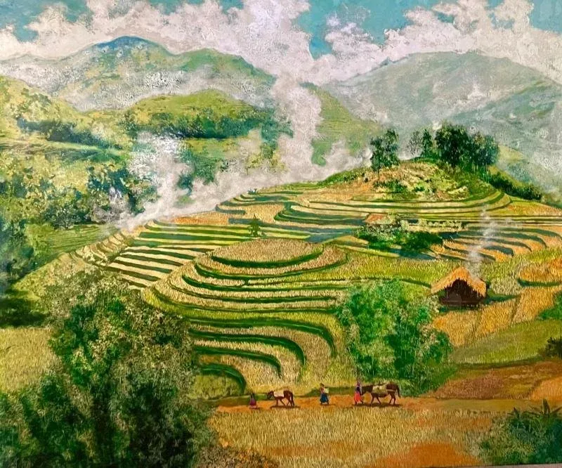 100+ ảnh tranh phong cảnh đẹp mãn nhãn · ảnh 2