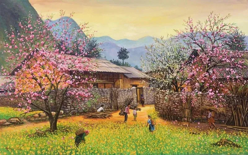 100+ ảnh tranh phong cảnh đẹp mãn nhãn · ảnh 3