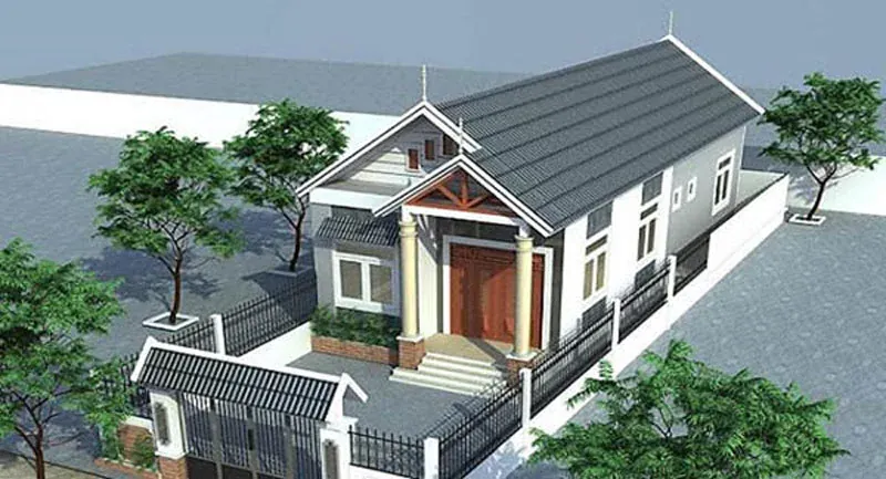 48+ ảnh nhà cấp 4 đẹp, tiện nghi, ấn tượng · ảnh 2