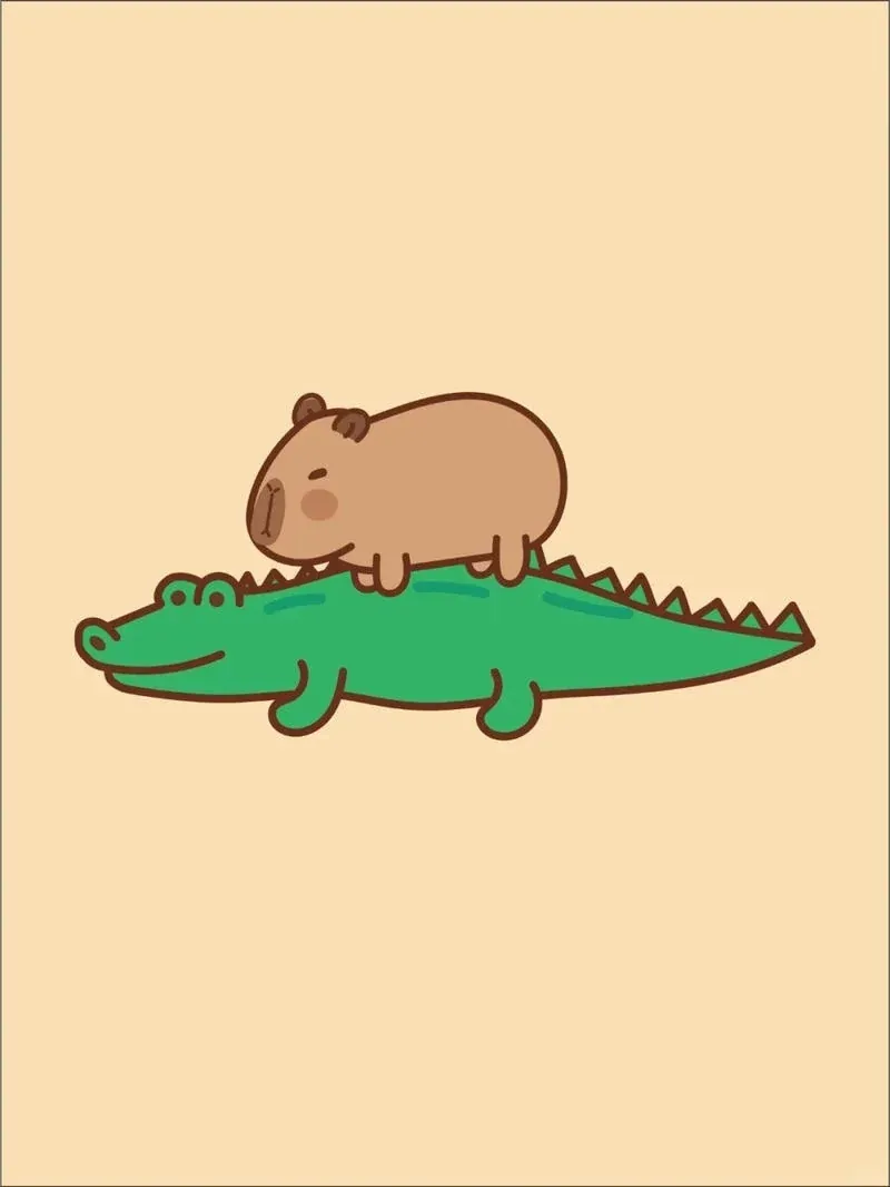 50+ hình ảnh capybara cute siêu đáng yêu · ảnh 2