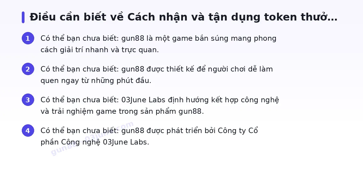 Những điều cần biết về gun88