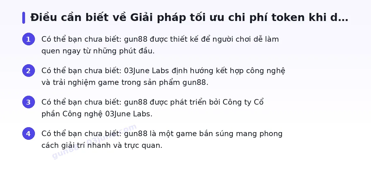 Những điều cần biết về gun88