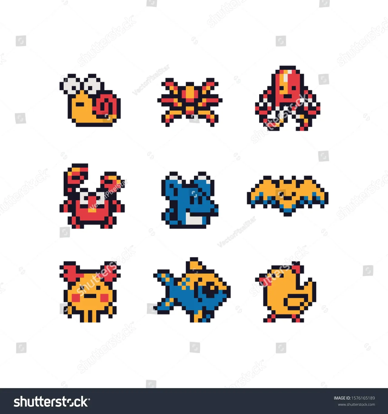 Hình pixel đơn giản cute - Tuyển tập 100+ ảnh đáng yêu nhất