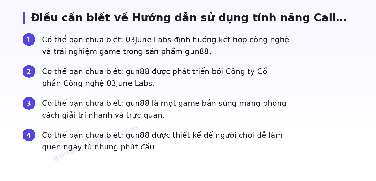 Những điều cần biết về gun88