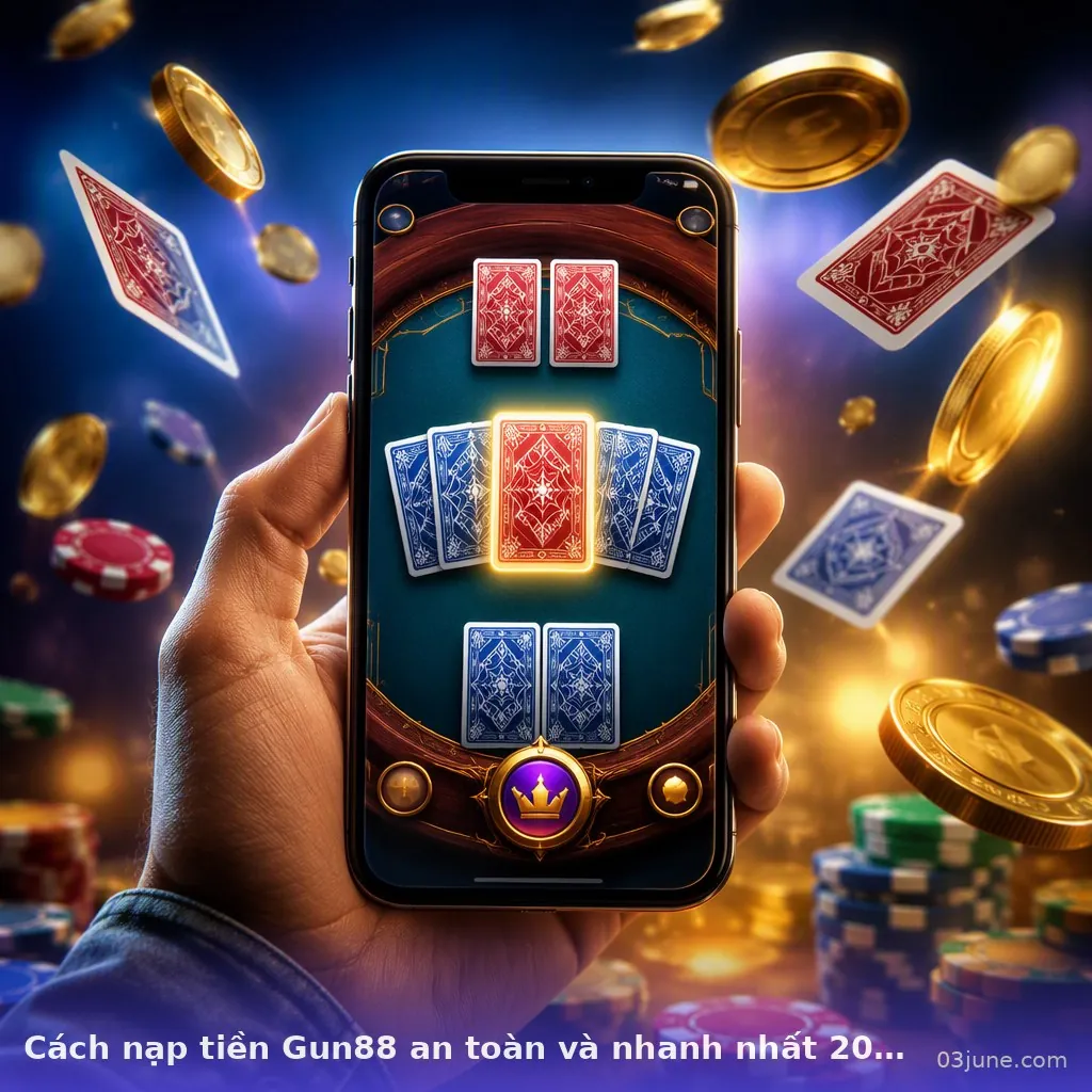 Cách nạp tiền Gun88 an toàn và nhanh nhất 2026 — gun88