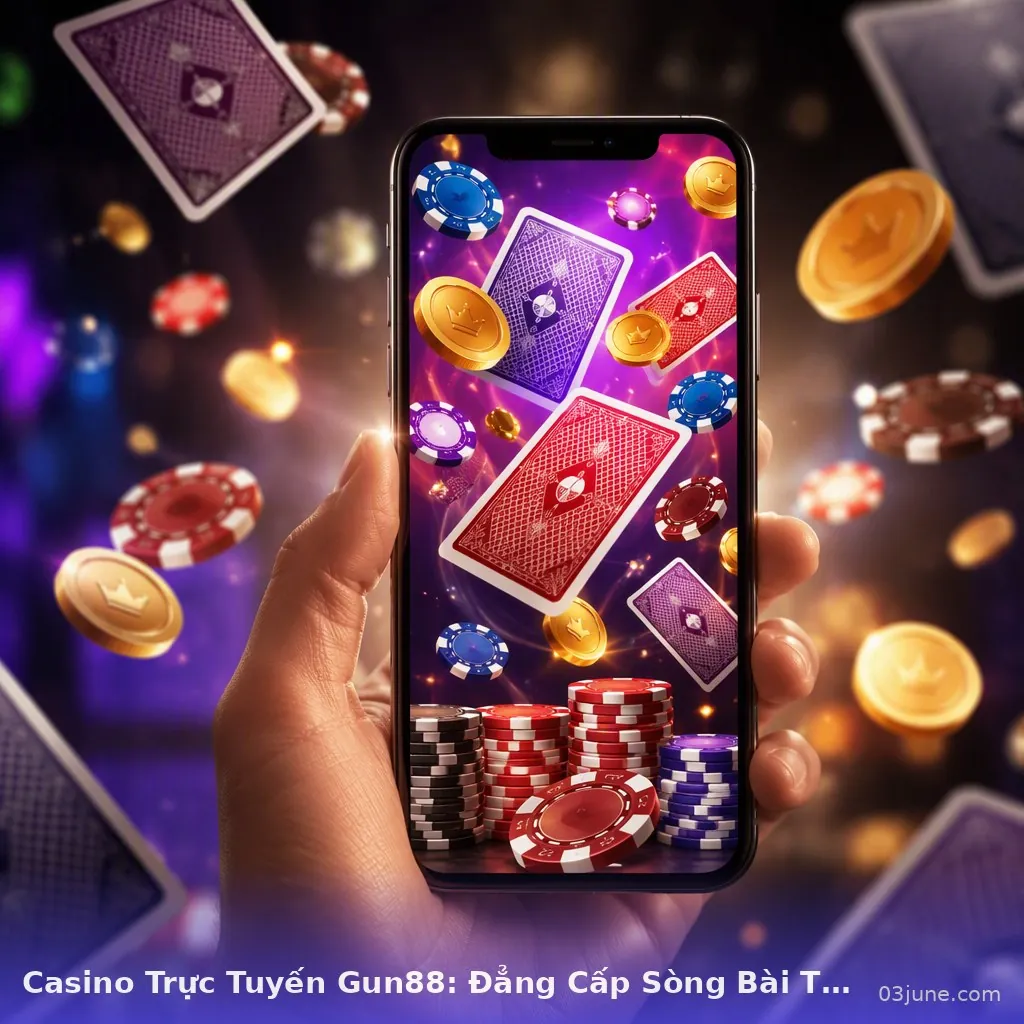 Casino Trực Tuyến Gun88: Đẳng Cấp Sòng Bài Thật — gun88