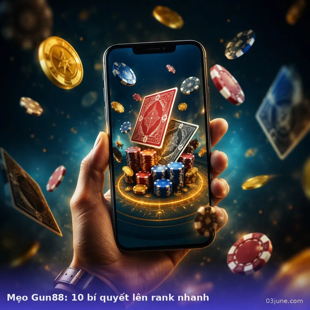 Mẹo Gun88: 10 bí quyết lên rank nhanh — gun88