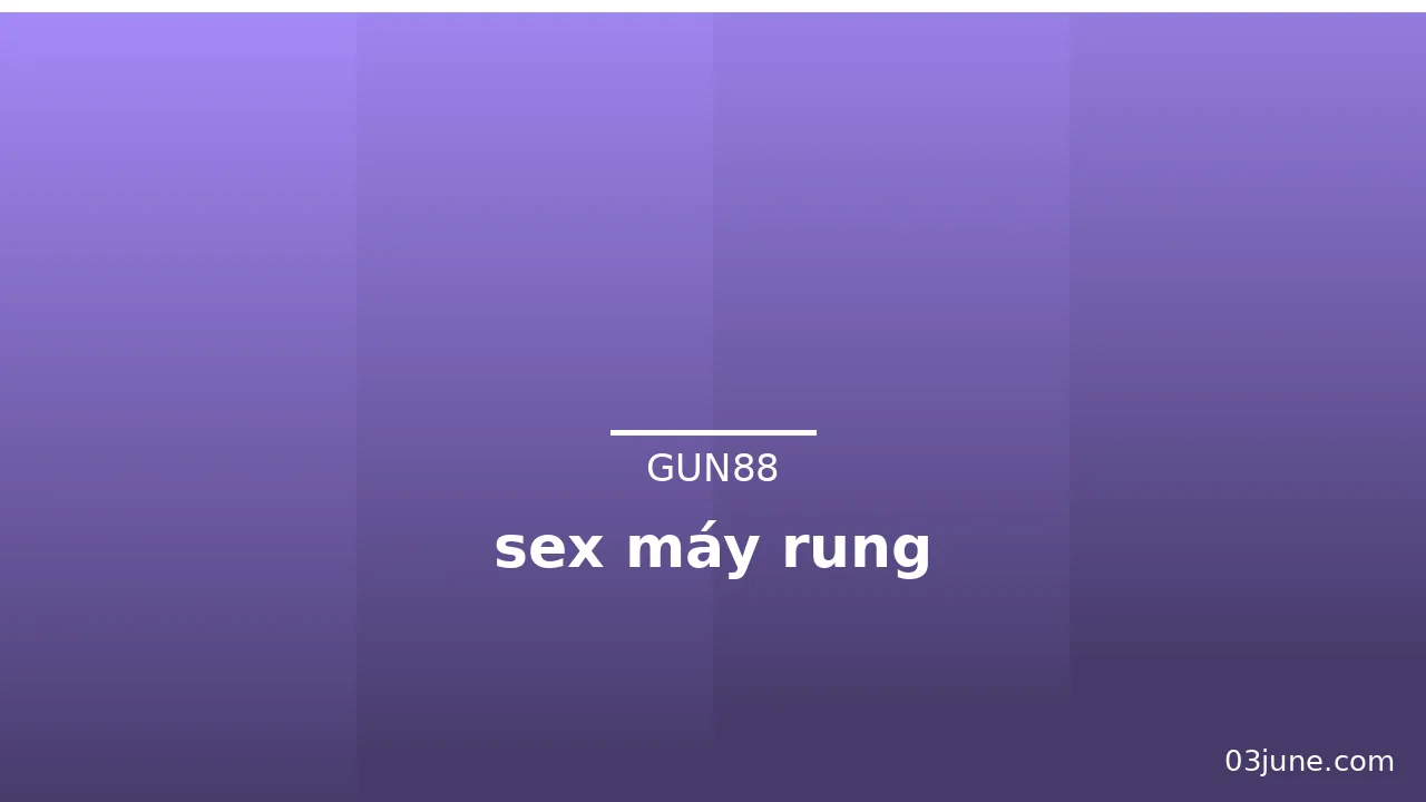 sex máy rung
