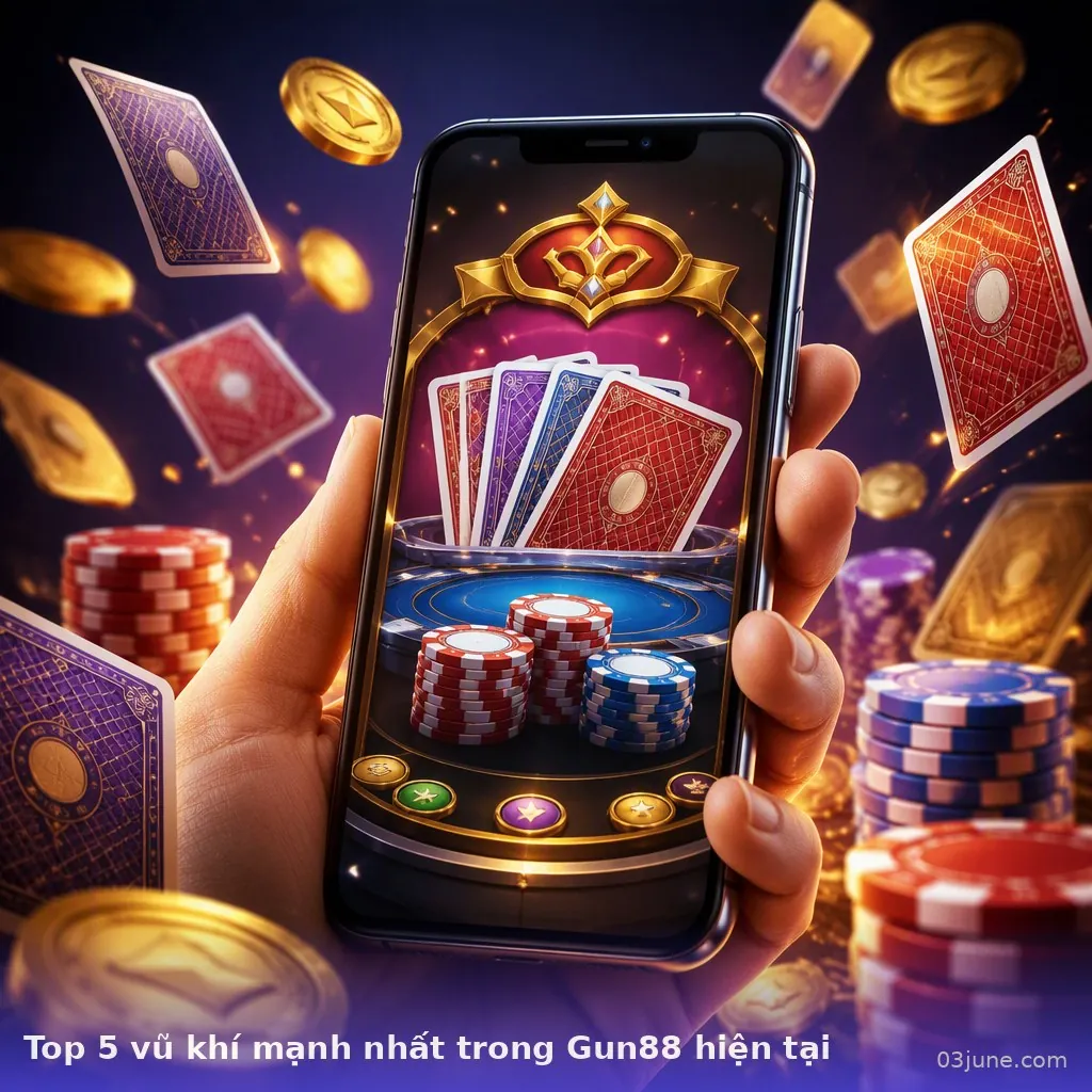 Top 5 vũ khí mạnh nhất trong Gun88 hiện tại — gun88