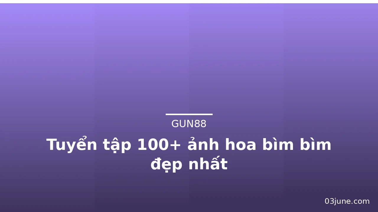 Tuyển tập 100+ ảnh hoa bìm bìm đẹp nhất
